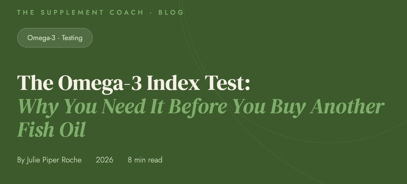 Omega-3 Test