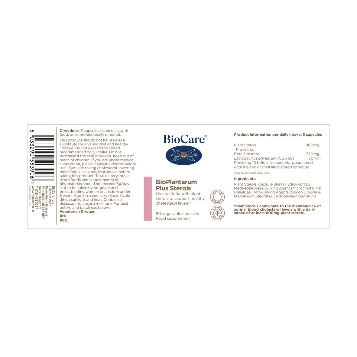 Biocare BioPlantarum plus Sterols