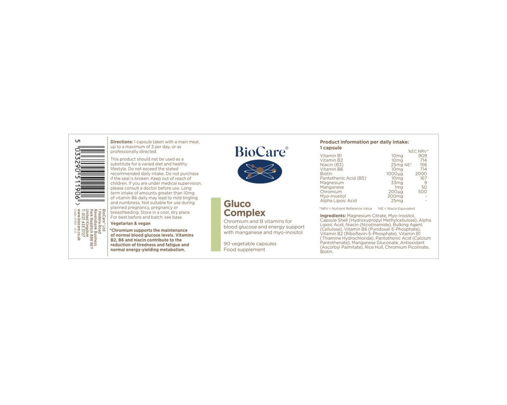 Biocare Gluco Complex