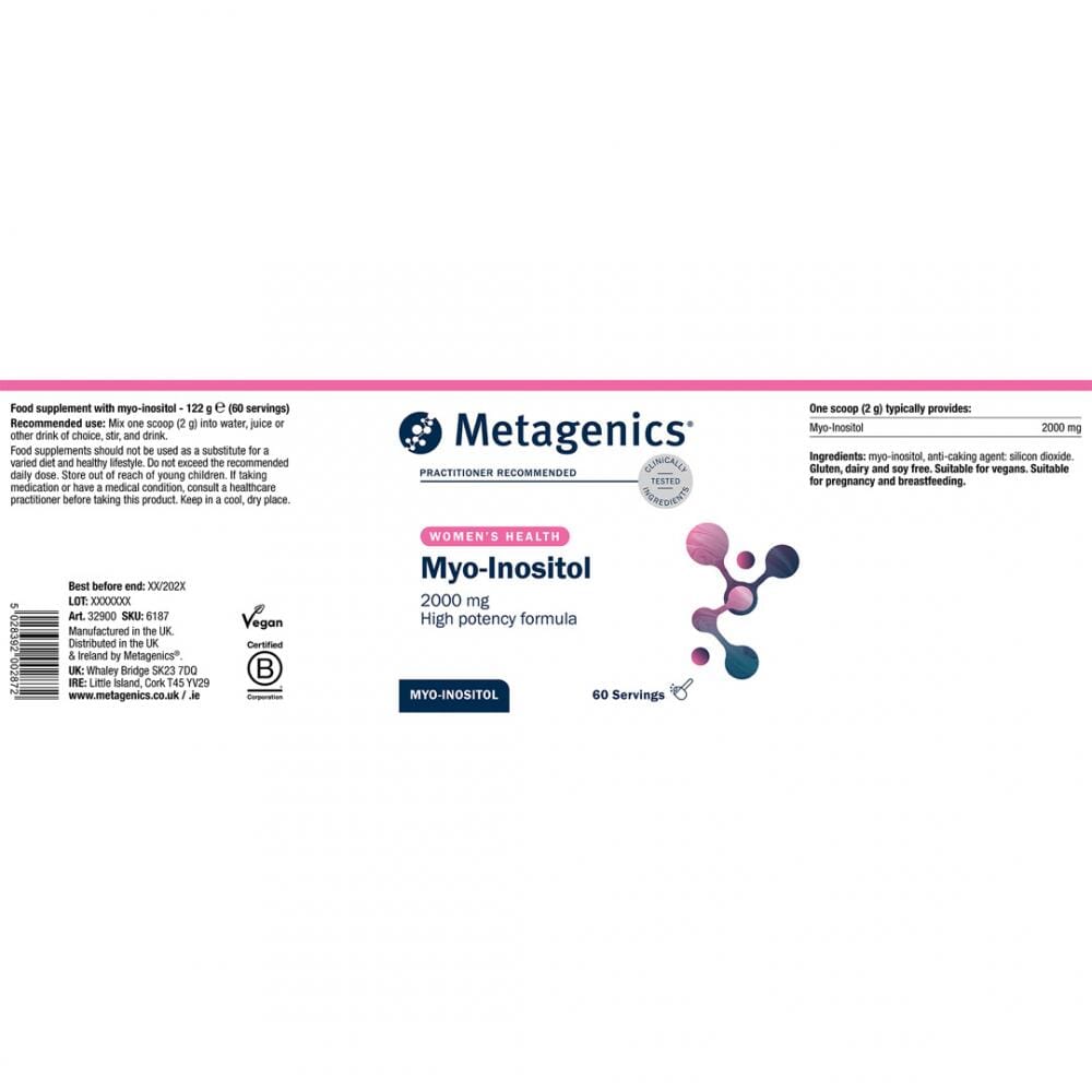 Metagenics Myo-Inositol powder 60 servings