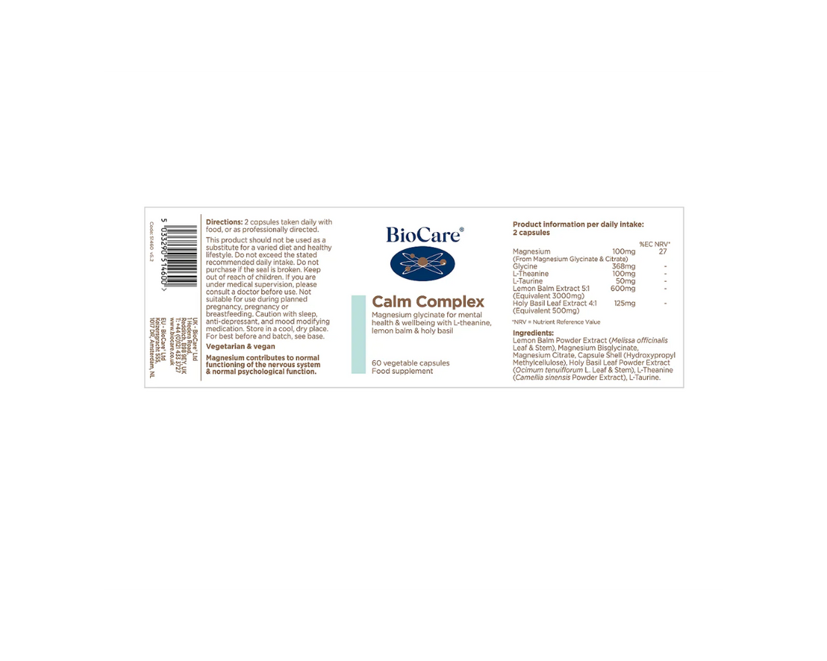 Biocare Calm Complex