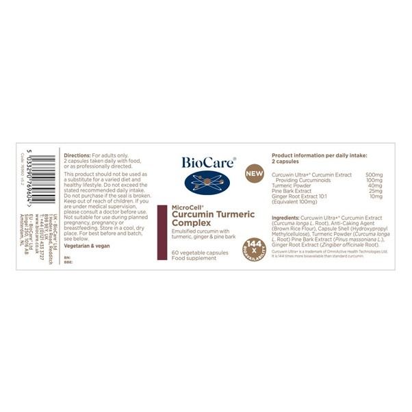 Biocare Microcell Curcumin Turmeric Complex