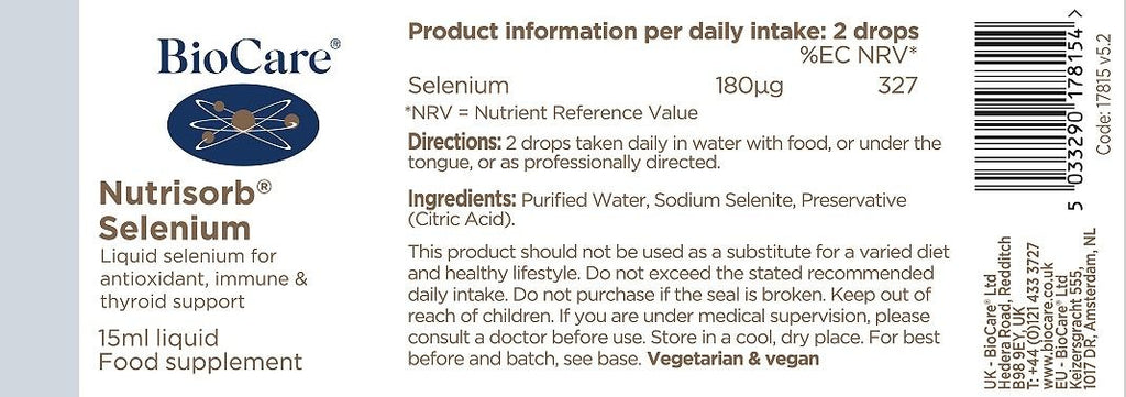 Biocare Nutrisorb Selenium
