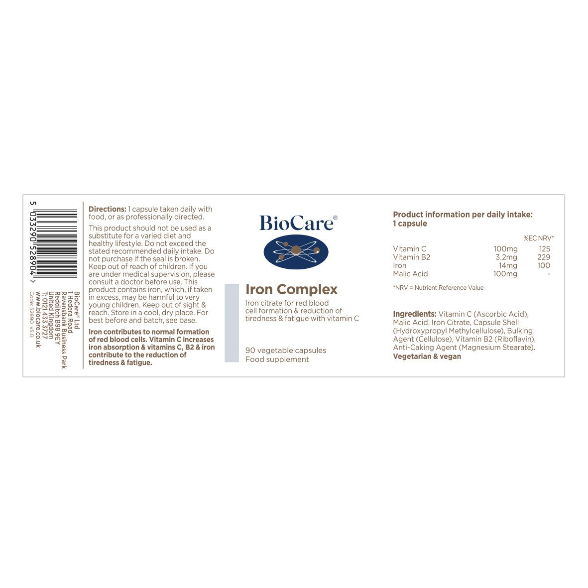 Biocare Iron Complex