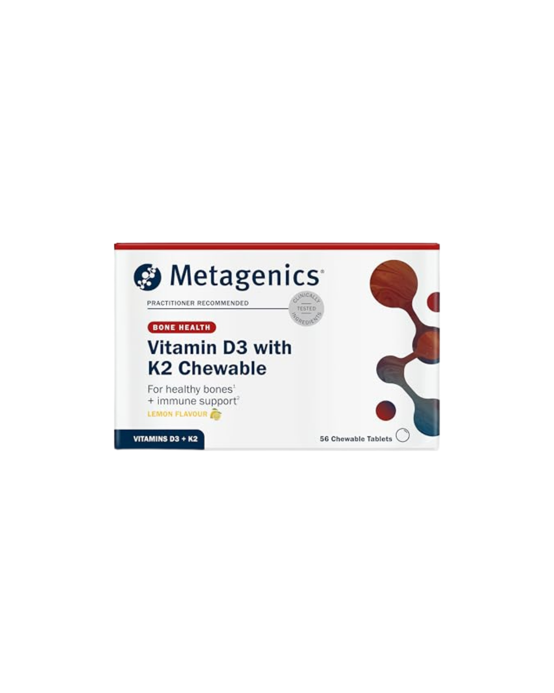 Metagenics Vitamin D3 with K2 - Chewable