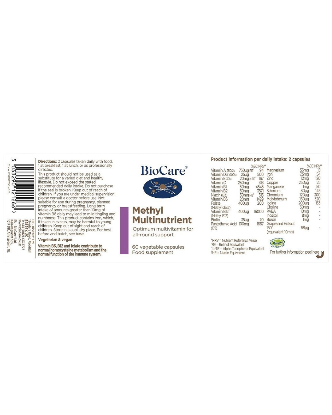 Biocare Methyl Multinutrient 