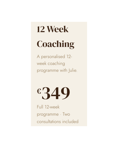 12 Week Coaching